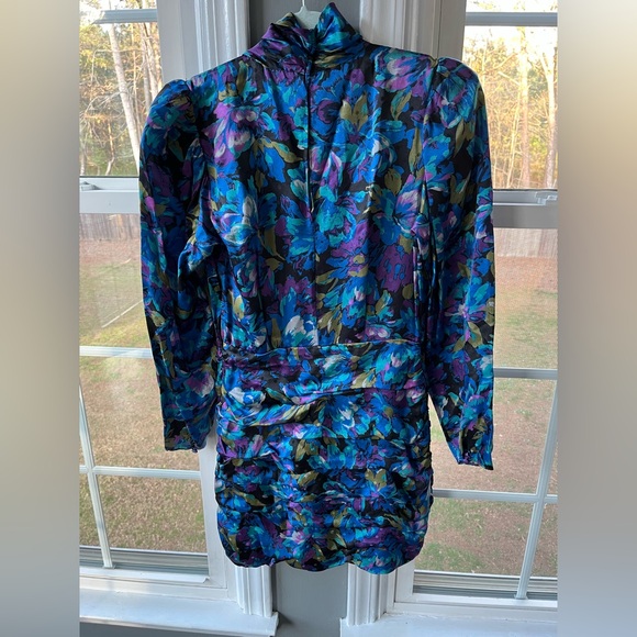 Ronny Kobo Puff Sleeve Dress - Picture 6 of 6